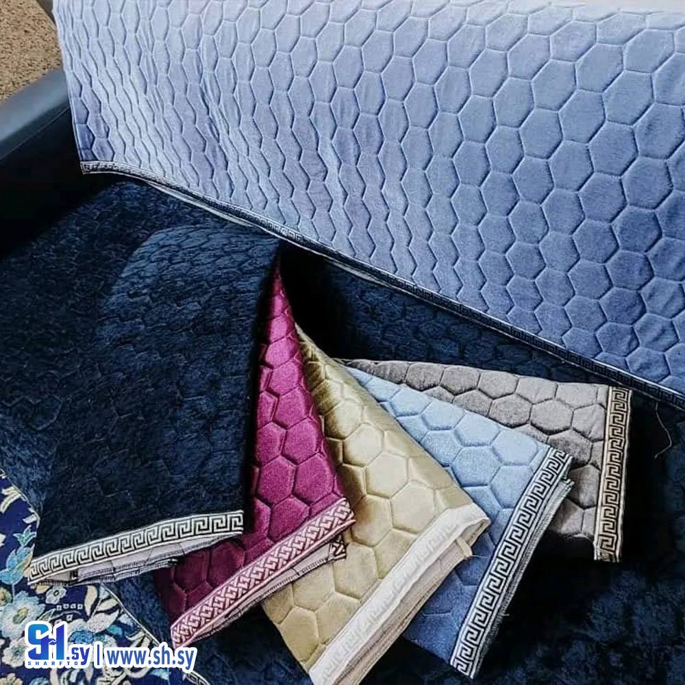 كفر كنب للمقاعد بالوان (بياضات حرير)