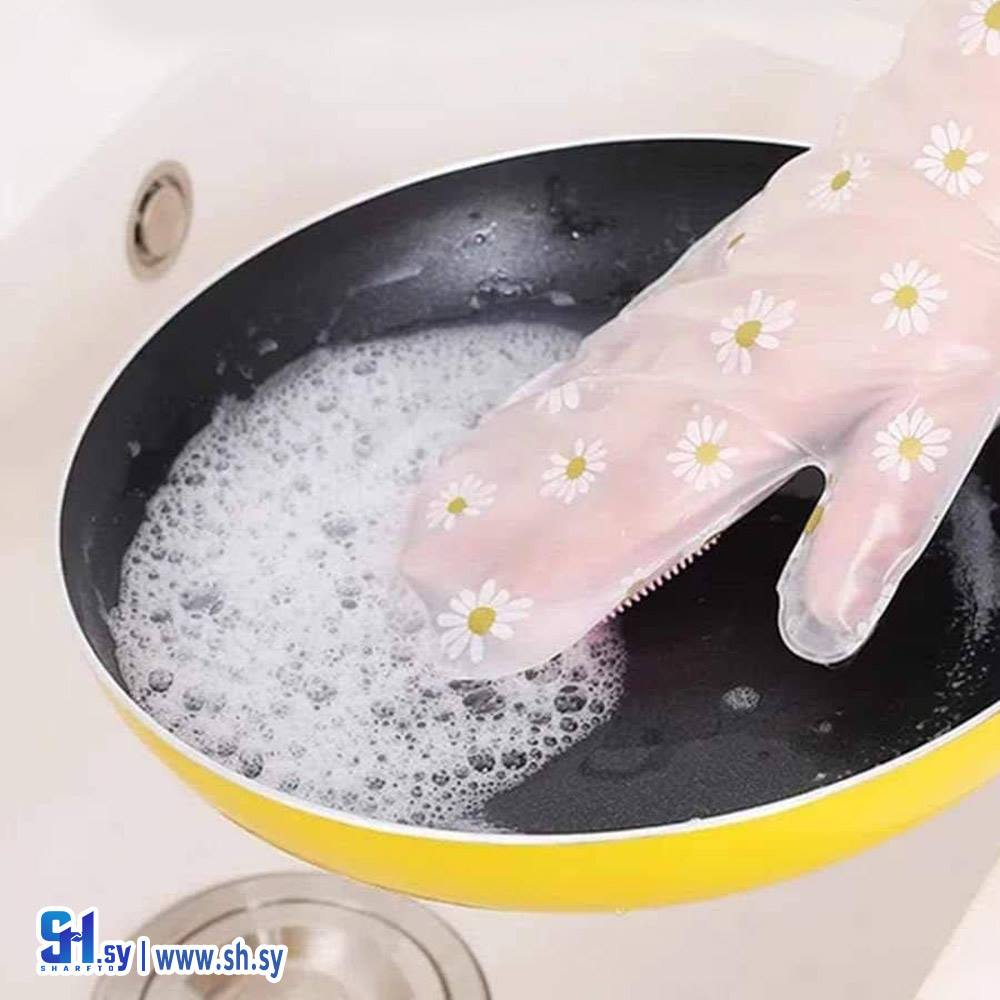كفوف جلي ليفة سيليكون  (ريان بلاست)