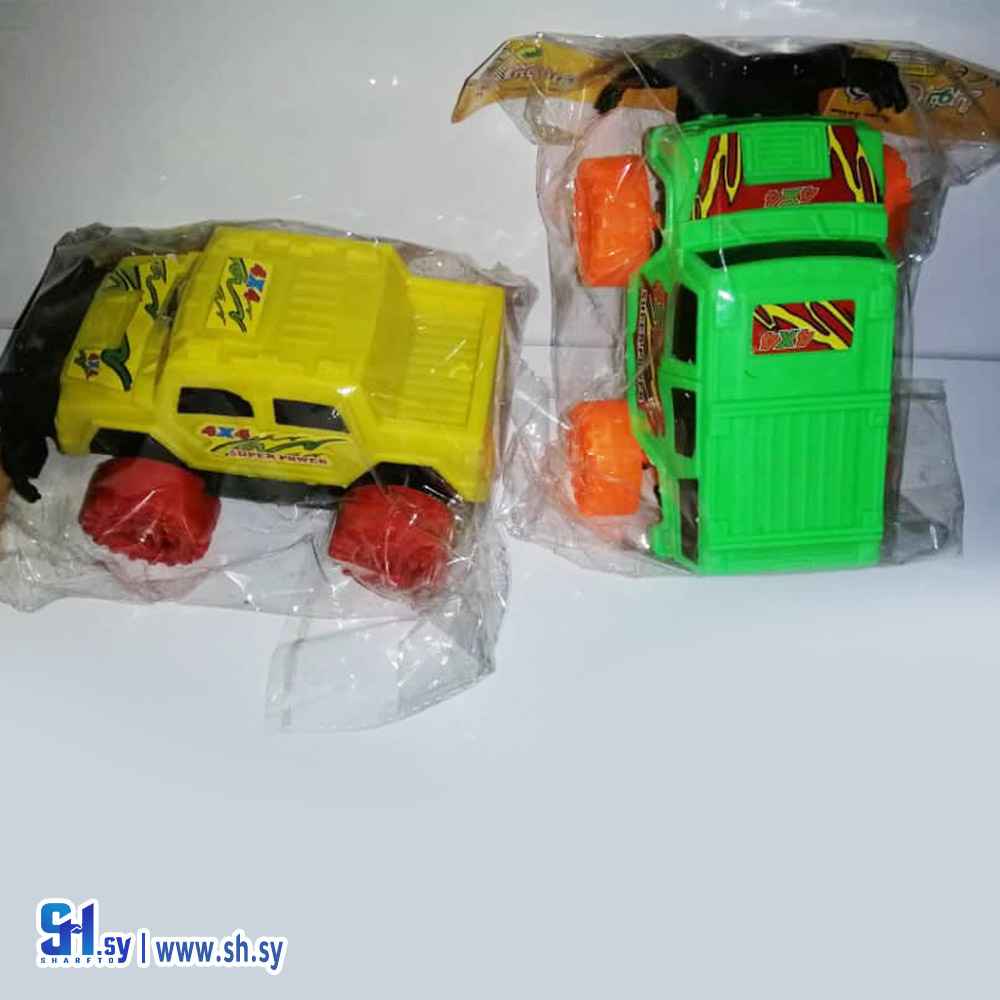 لعبة سيارة عسكرية مع جهاز ضغط (شركة عجلوني)