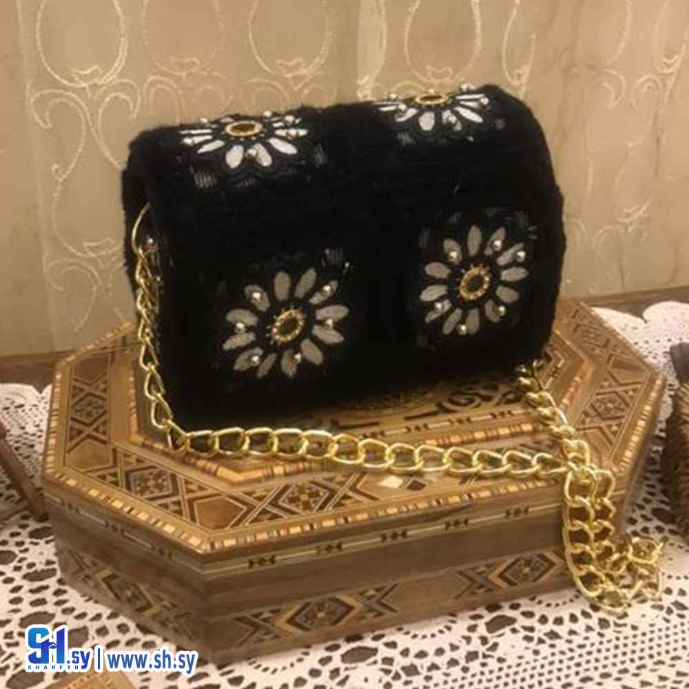 حقيبة كتف نسائية كروشيه سنسال (Claire bags)