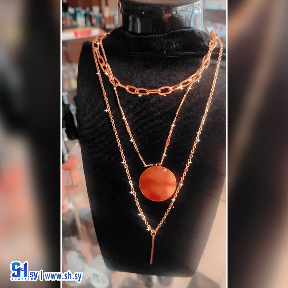 قلادة 3 طبقات (لازوردي)