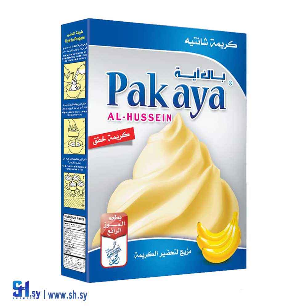كريمة شانتيه بالموز باك آية (نيزك)
