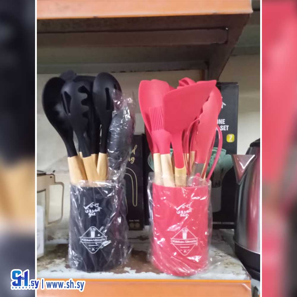 طقم ملاعق سكب سيلكيون (القلعة للأدوات المنزلية)