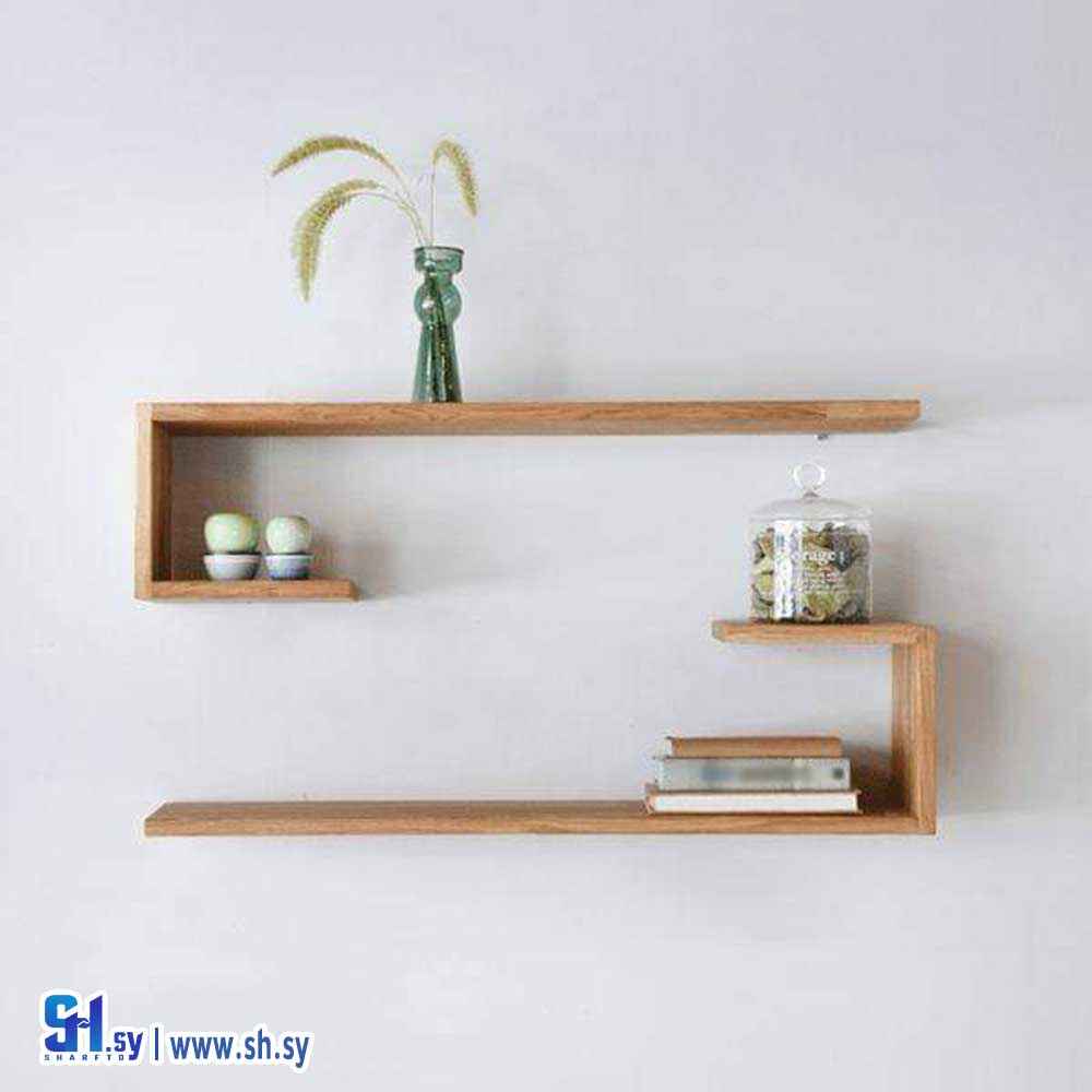 رفوف حائط موديل 17 (الوسام للألمنيوم والمطابخ والديكورات)