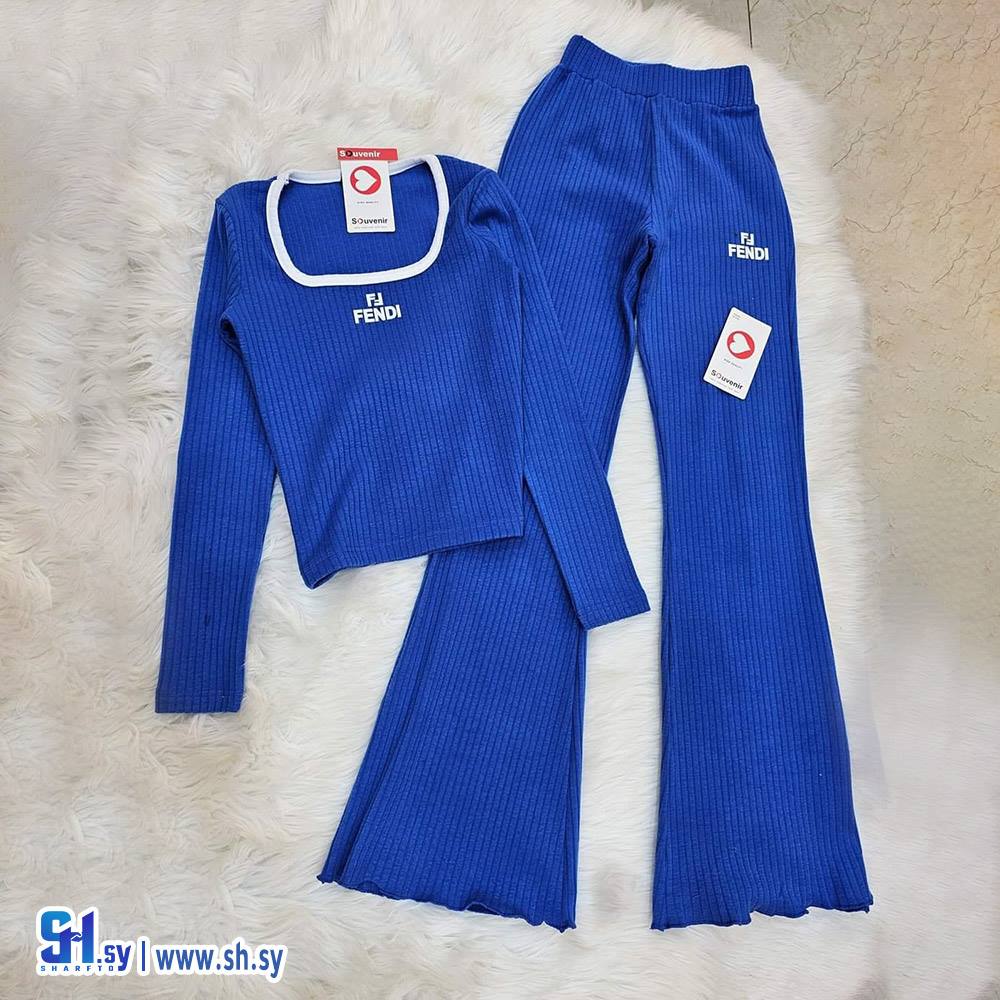 بيجامة نسائي ماركة FENDI (ZD line)