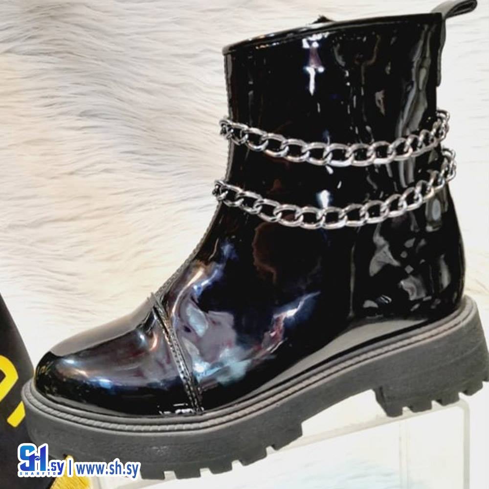 جزمة نسائية جنزير كامل (أحذية  أورفلي اخوان )