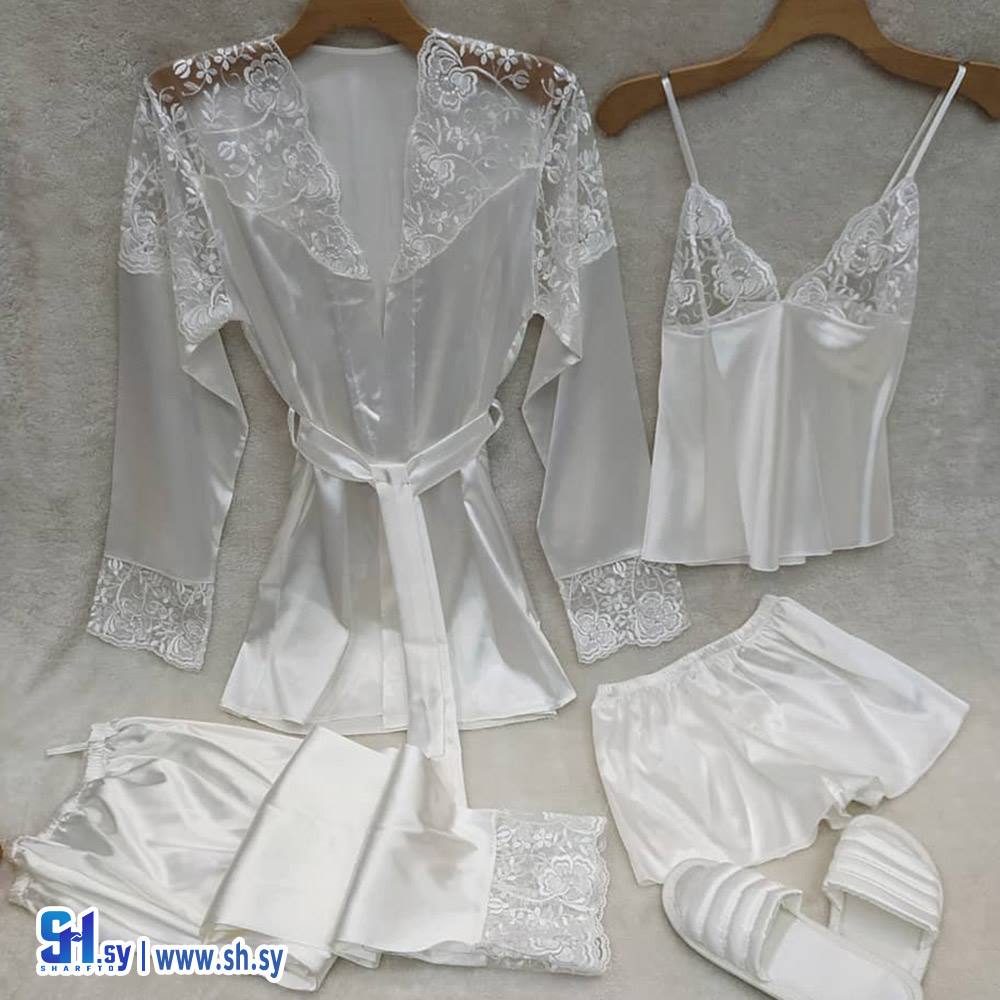 بيجامة نسائي ساتان (معرض هشام)