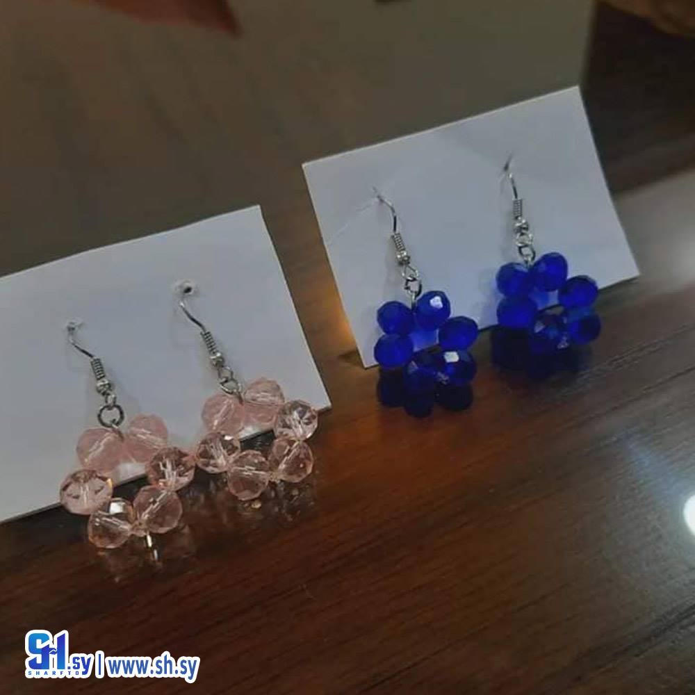 حلق كريستال (Nour Accessories)