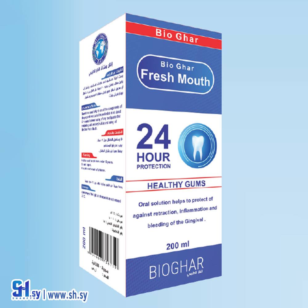 محلول فموي فريش ماوث (بيوغار)
