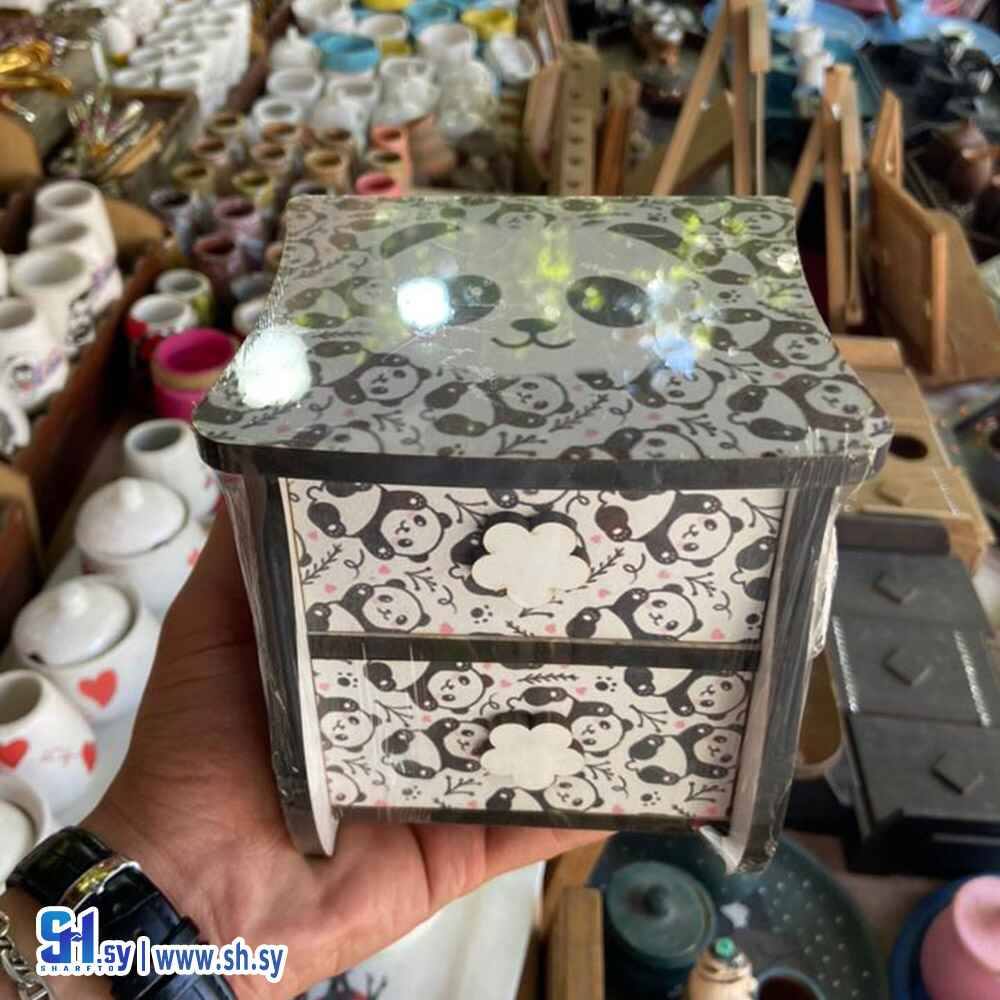 خزانة مكياج أدرج (لوز وسكر)