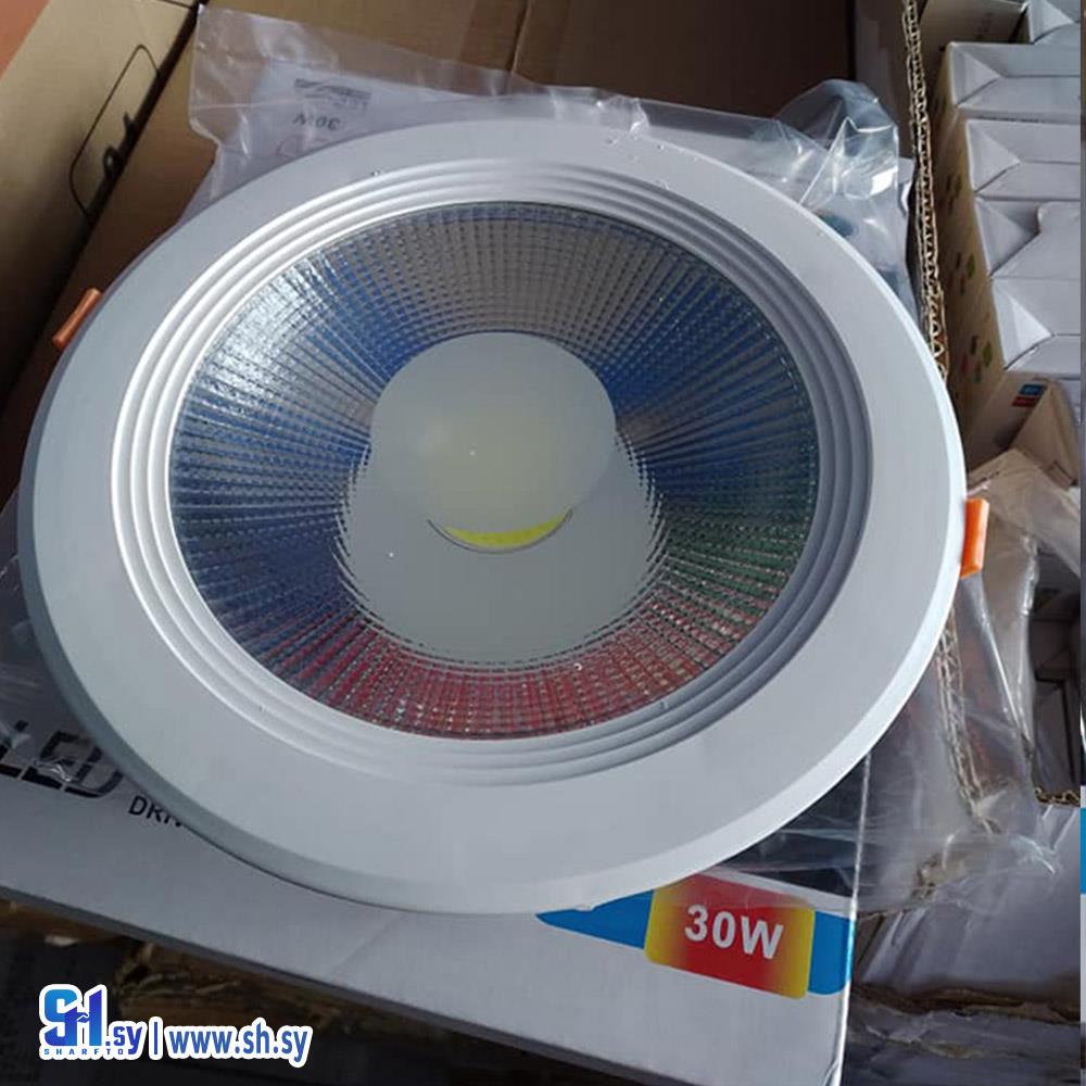 سبوت ليد شريحة قياس 21 سم 30 واط (العالمية للإنارة)