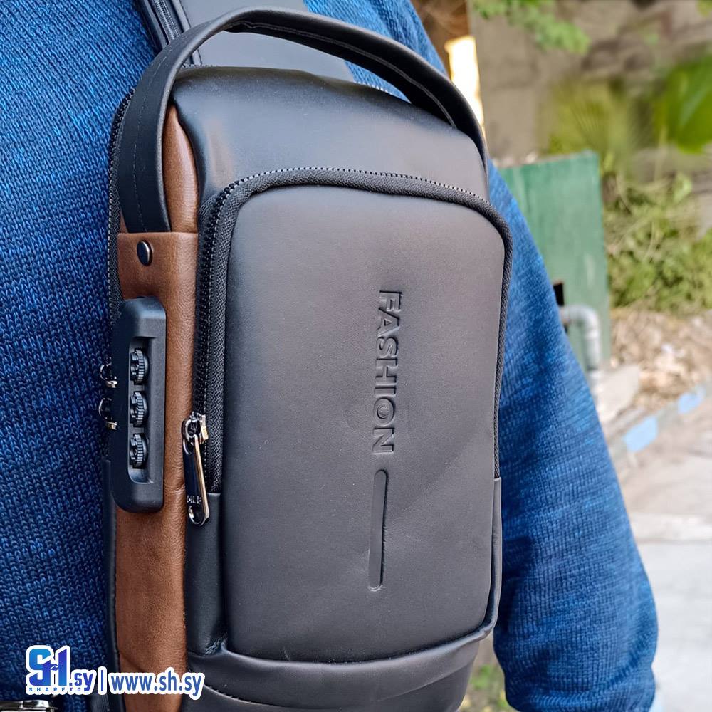 حقيبة ظهر رجالية ماركة fashion  (طحلة)