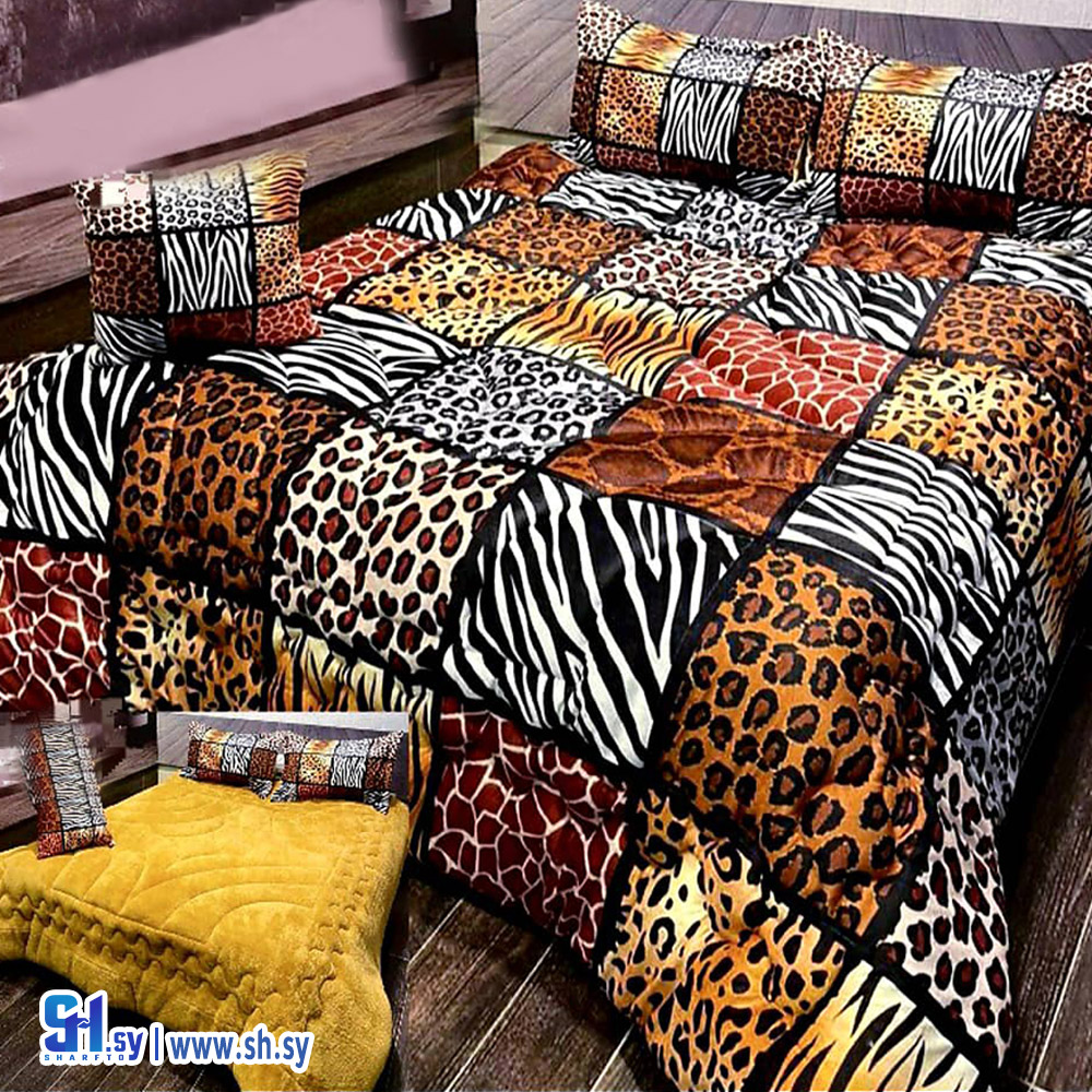 لحاف مجوز مخمل وبر خاروف (سما فاشن)