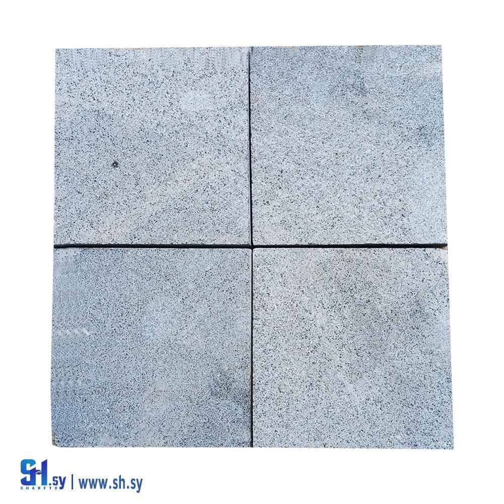 حجر بازلت رمادي فضي (بازلت BASALT)