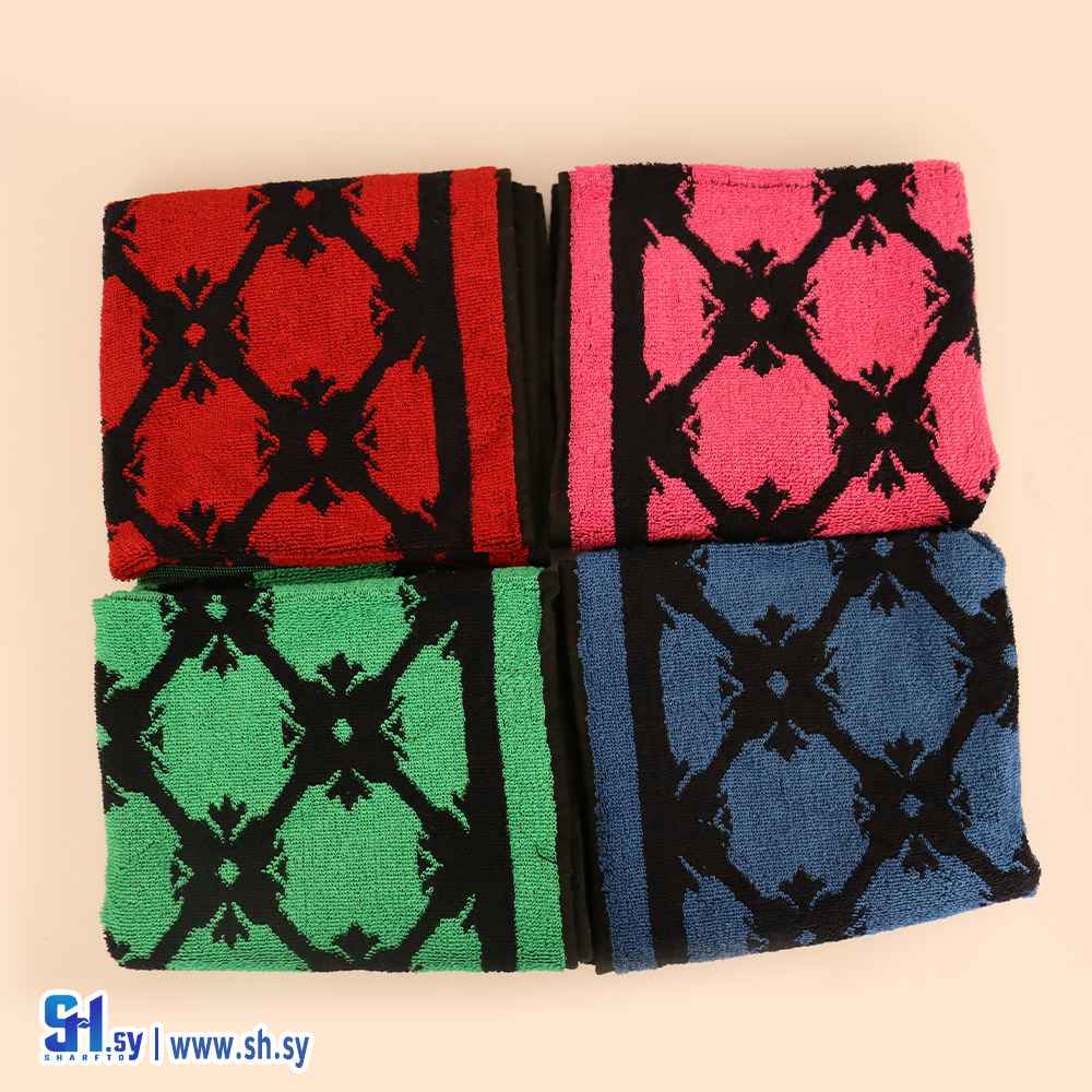 بشكير قطن مزدوج (الشركة العامة الصناعية لخيوط النايلون والجوارب)