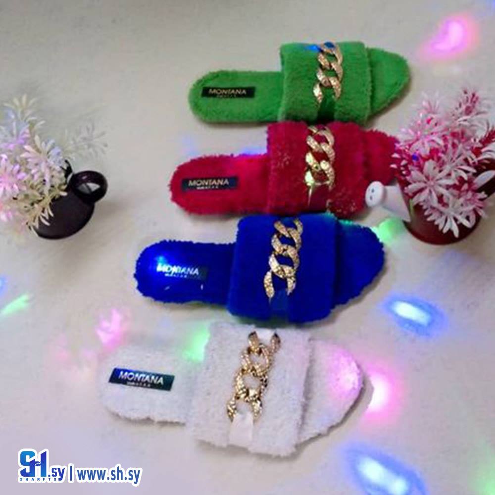 شحاط نسائية فرو سنسال (مونتانا لصناعة الأحذية)