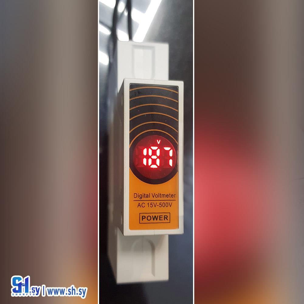 ستوب إشارة بشريط  حماية فولط و أمبير 2  (آية)