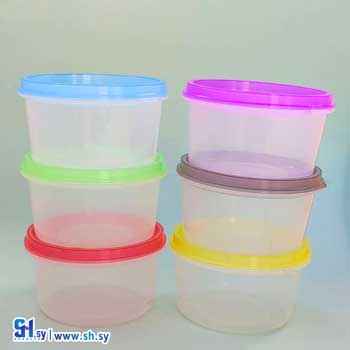 حافظة طعام مدورة ( باتكو بلاست)