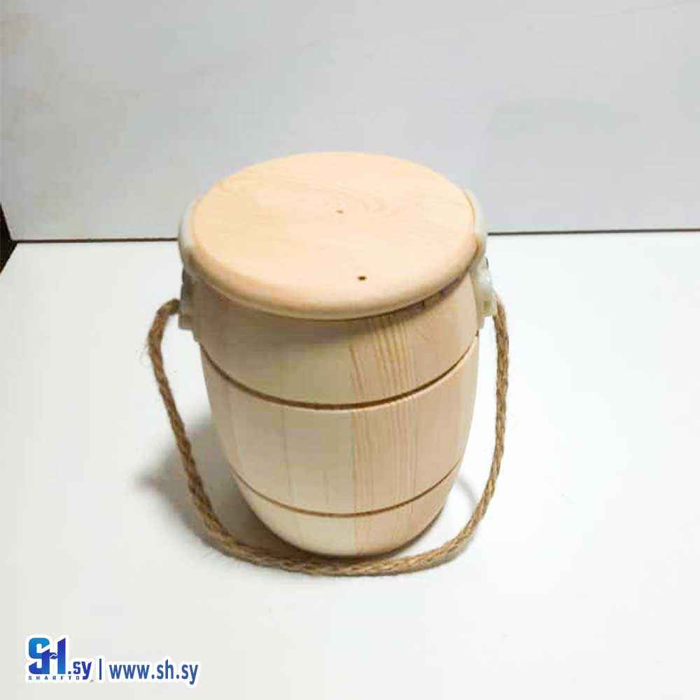 وعاء خشبي ( عجاج للأخشاب )