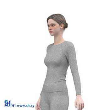 طقم ملابس داخلية حرارية نسائية ( تولين )