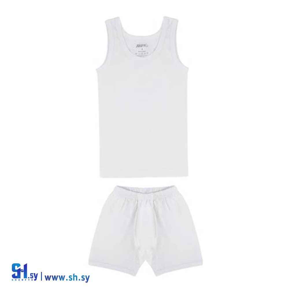 طقم شورت رياضي ولادي ( تولين )